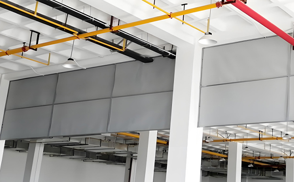 商场防烟分区常闭节点:乾县挡烟垂壁高度与控制器接线图解 商场防烟分区常闭节点:乾县挡烟垂壁高度与控制器接线图解