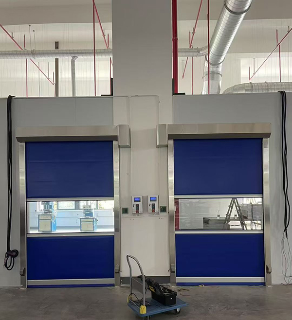 乾县快速乾县卷帘门助力食品加工车间环境升级